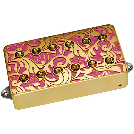 DP289FSGPK UtoPIA Bridge Satin Gold / Pink Dimarzio