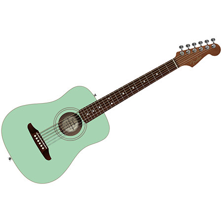 Fender California Standard Redondo Mini Spruce Surf Green + Housse