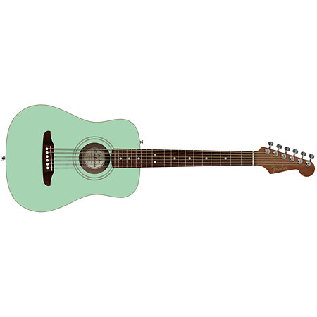 Fender California Standard Redondo Mini Spruce Surf Green + Housse