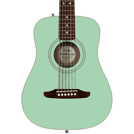 California Standard Redondo Mini Spruce Surf Green + Housse Fender