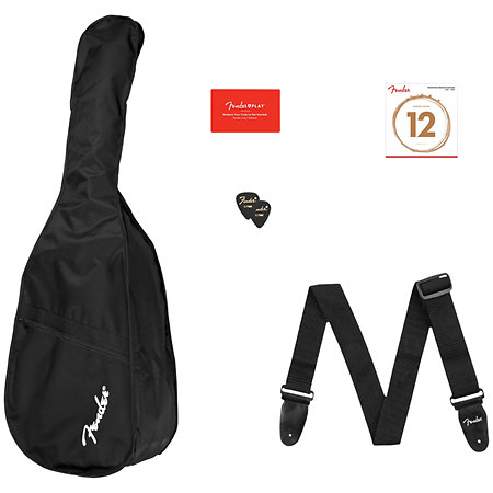 Pack California Standard Redondo Spruce Natural + Housse Fender