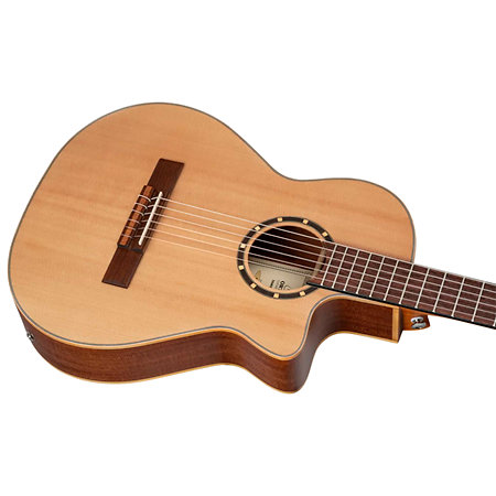 R125 Guitare électro-acoustique nylon 3/4 Ortega