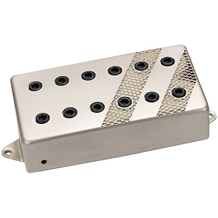 Dimarzio DP434F Mirage Bridge F-Spaced Satin Nickel