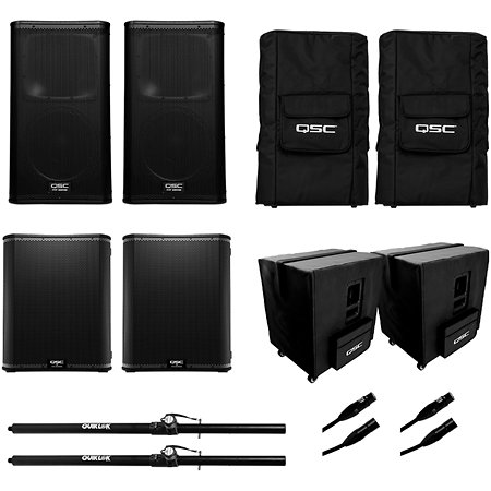 QSC Pack KW122 / KS118 + Housses
