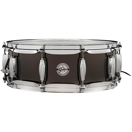 Full Range Black Nickel over Steel Snare 14" x 5" Gretsch Drums