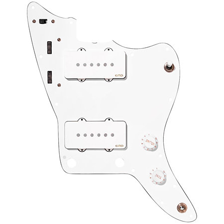 JMASTER WHT Pickguard Set White EMG