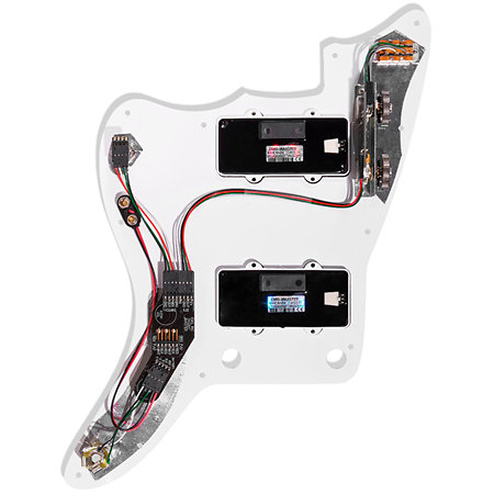 JMASTER WHT Pickguard Set White EMG