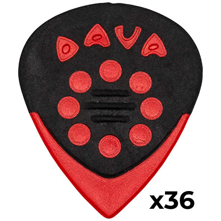 DAVA Jazz Grips Delrin Sachet De 36