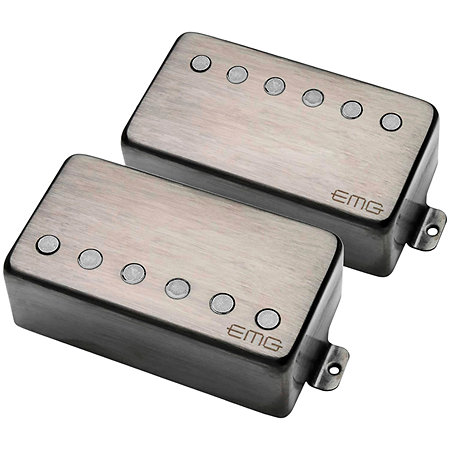 EMG 57/66 TW Set Long Shaft Brushed Black Chrome