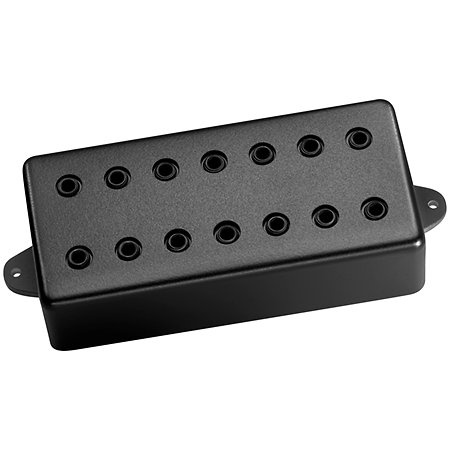 Dimarzio DP718KK Occult Classic Bridge Black Metal Cover