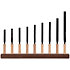 STF-SOL Set de 9 diapasons accordés gamme Solfeggio Schlagwerk