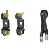 Pack LASER Bar 6X400 RGB (la paire) + Flight case Evolite