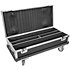 Pack LASER Bar 8X500 Red (la paire) + Flight case Evolite