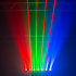 Pack LASER Bar 8X500 Red (la paire) + Flight case Evolite