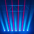 Pack LASER Bar 8X500 Red (la paire) + Flight case Evolite