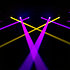 LASER Bar 6X400 RGB (la paire) Evolite