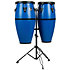 LP646D-DB Congas Discovery Race Car Blue (lot de 2) Latin Percussion