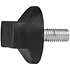 89353 Rotary Knob M10x20 Black Upright Wentex