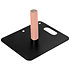89300 Plaque embase Noire 350 x 300 mm Wentex