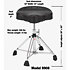 9908 9000 Series Siège batteur 17" Gibraltar