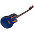 CE44P 8TQ G Guitar Celebrity Elite Plus Mid Cutaway Blue Transparent Quilt Ovation