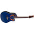 CE44P 8TQ G Guitar Celebrity Elite Plus Mid Cutaway Blue Transparent Quilt Ovation