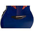 CE44P 8TQ G Guitar Celebrity Elite Plus Mid Cutaway Blue Transparent Quilt Ovation