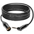 Câble Jack mâle TRS coudé / XLR mâle, 3m Klotz