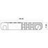 EZ1295C Cordier et inserts type Les Paul chrome Yellow Parts