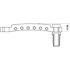 EZ1295C Cordier et inserts type Les Paul chrome Yellow Parts