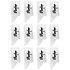 9001R Blanc Small Sachet de 12 Dunlop