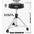 9608RQPGB 9000 Series Siège batteur, Gris/Noir Gibraltar