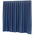 89444 Rideau Bleu Plissé Dimout 330 x 300 cm Wentex