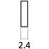 EZ1500 Sillet de chevalet en os pour guitare classique Yellow Parts