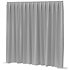 89454 Rideau Gris clair Plissé Dimout 330 x 400 cm Wentex