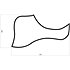 EZ2112B Pickguard folk noir Yellow Parts