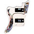 JMASTER IVO Pickguard Set Ivory EMG