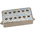 DP289FSNLB UtoPIA Bridge Satin Nickel / Blue Powder Dimarzio