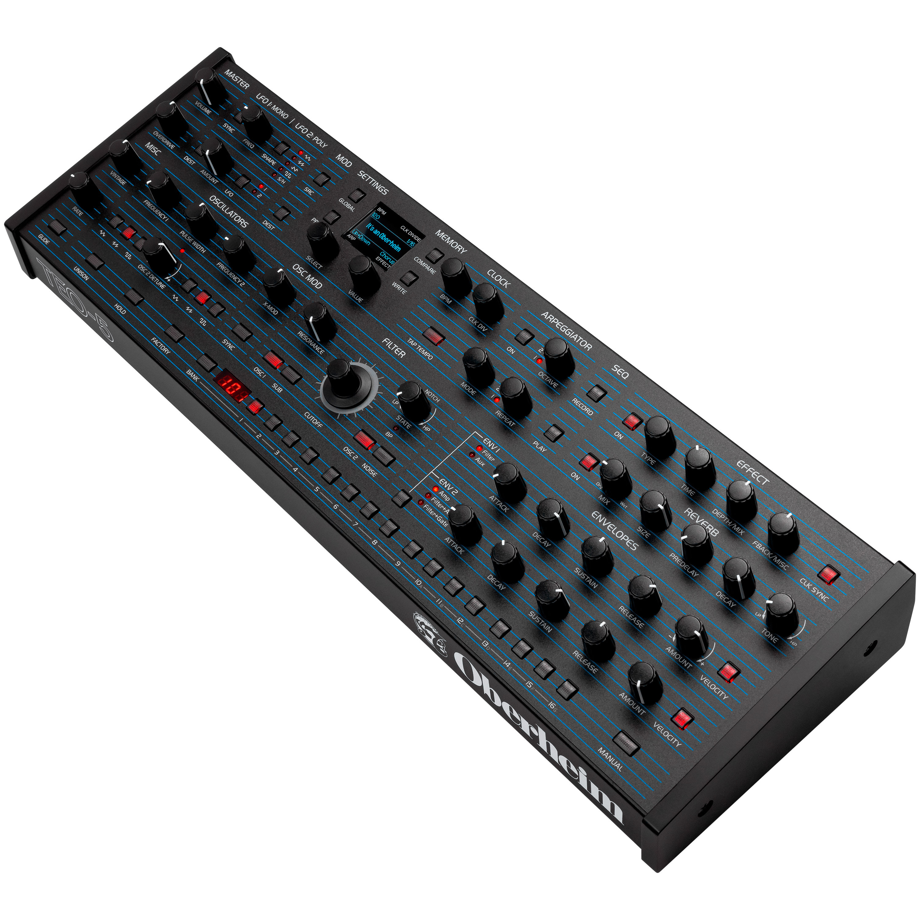 Oberheim Rack Oberheim TEO-5 Module - Rack synthétiseur SonoVente.com