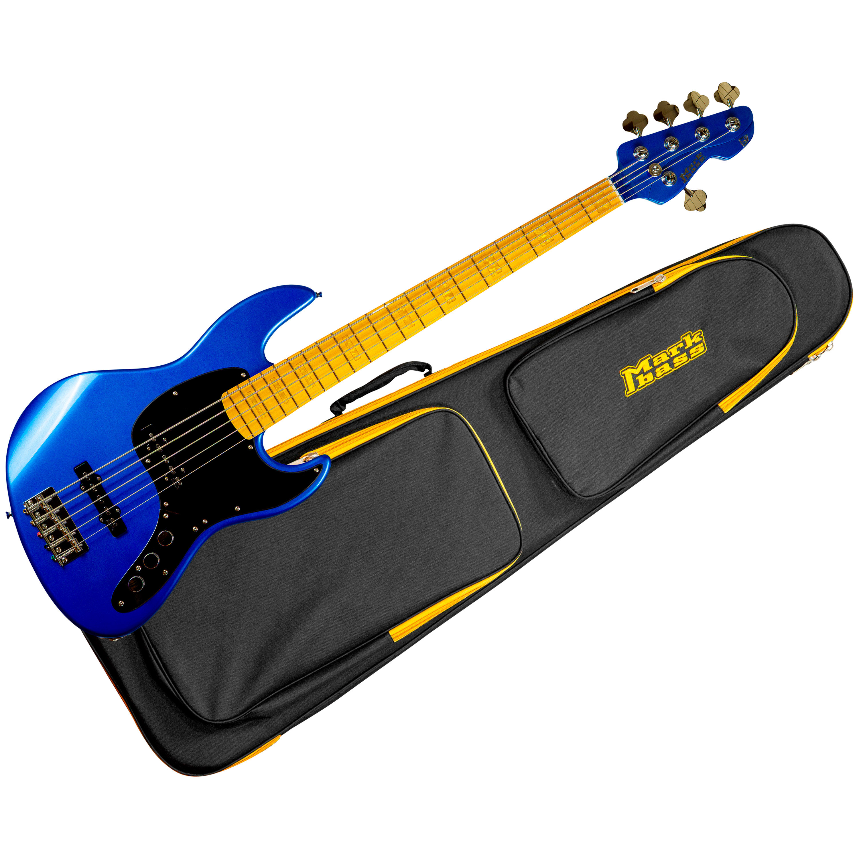 Blue Color Bas Markbass MB GV 5 GOG CR MP FC Blue Sky - Elektrische bas SonoVente.com - nl