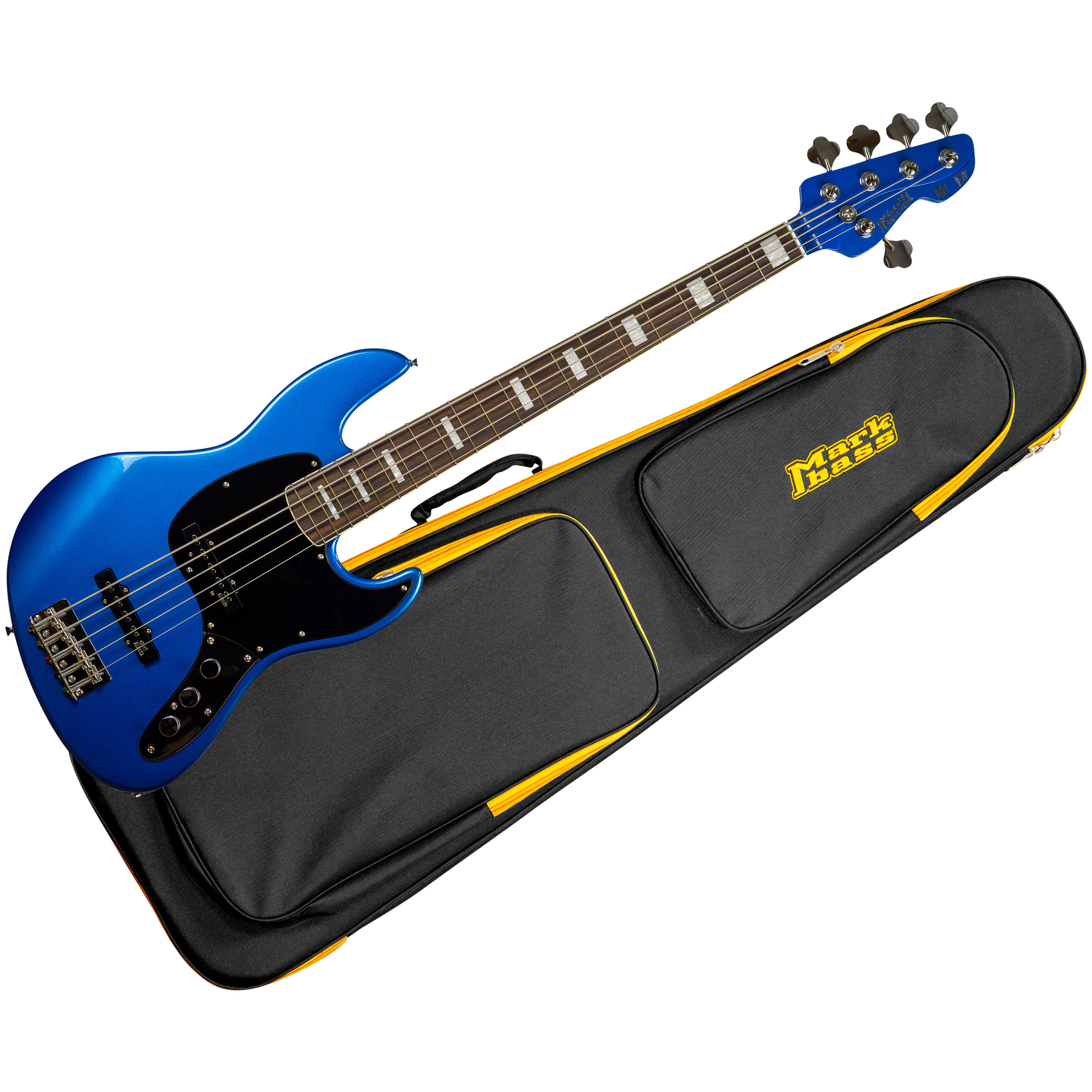 Blue Color Bas Markbass MB GV 5 GOG CR RW FC Blue Sky - Elektrische bas SonoVente.com - nl