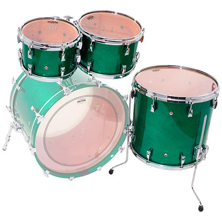 Yamaha AMP6F3 Pack Absolute Hybrid Maple Jade Green Sparkle 10''+12''+16''