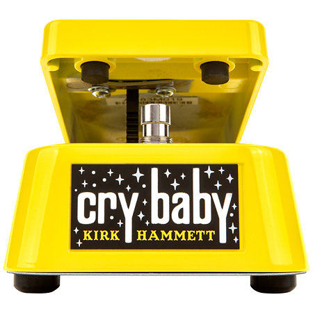 Dunlop KH95Y Kirk Hammett Signature Cry Baby Wah Yellow Sparkle Limited  Edition