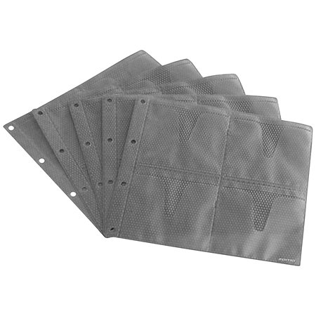 Zomo CD Sleeve 10 x 8 CDs Premium Edition Smoke