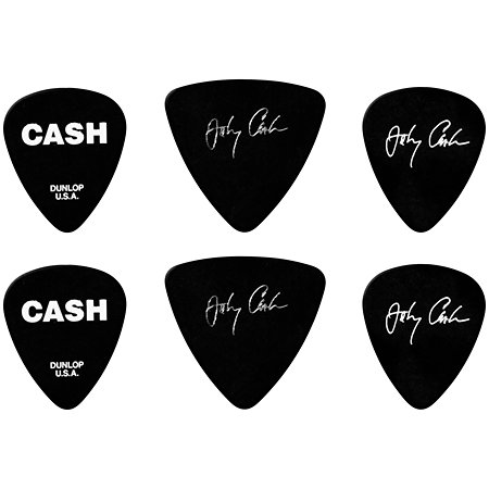 Dunlop JCPT04H Johnny Cash Bold Heavy Boîte de 6