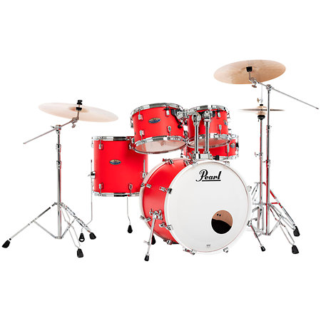 Pearl Decade Maple Fusion 20" Matte Racing Red + HWP-834