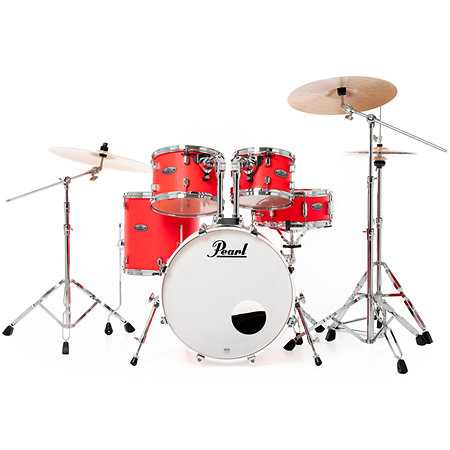 Pearl Decade Maple Fusion 20" Matte Racing Red + HWP-834