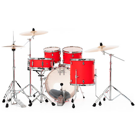 Decade Maple Fusion 20" Matte Racing Red + HWP-834 Pearl