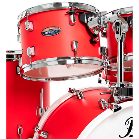 Decade Maple Fusion 20" Matte Racing Red + HWP-834 Pearl