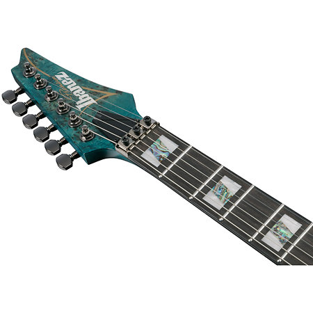 RGT1220PBK-COL Cosmic Blue Low Gloss + Housse Ibanez